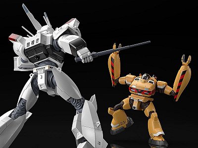 Mobilní policejní Patlabor Moderoid plastové modely 1/60 AV-98 Ingram & Bulldog 10 - 13 cm - Poškozený obal