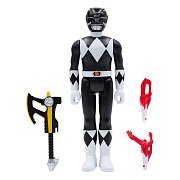 Mighty Morphin Power Rangers ReAction Action Figurka Black Ranger 10 cm