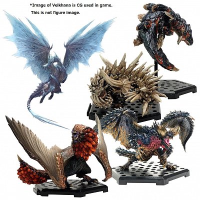 Monster Hunter Trading Figures 10 - 15 cm CFB MH Standard Model Plus Vol. 14 Assortment (6)