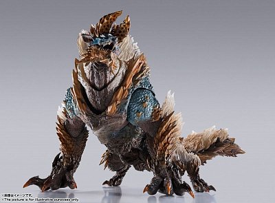 Sběratelská akční figurka Monster Hunter World Iceborne SH MonsterArts Zinogre 29 cm