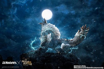 Sběratelská akční figurka Monster Hunter World Iceborne SH MonsterArts Zinogre 29 cm