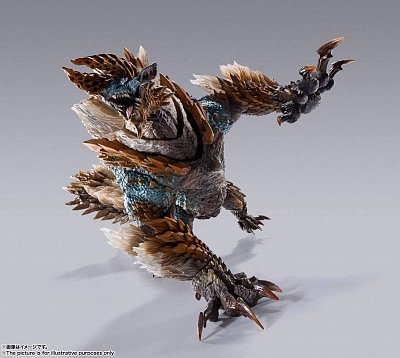 Sběratelská akční figurka Monster Hunter World Iceborne SH MonsterArts Zinogre 29 cm