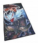 Monster Hunter World Towel Rathalos, Xenojiva & Nergikante 150 x 75 cm
