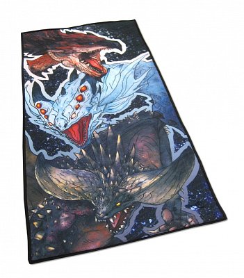 Monster Hunter World Towel Rathalos, Xenojiva & Nergikante 70 x 35 cm