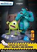 Monsters, Inc. Master Craft Socha James P. Sullivan & Mike Wazowski 34 cm