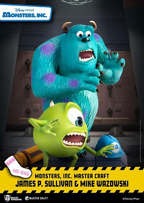 Monsters, Inc. Master Craft Socha James P. Sullivan & Mike Wazowski 34 cm