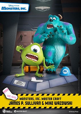 Monsters, Inc. Master Craft Socha James P. Sullivan & Mike Wazowski 34 cm