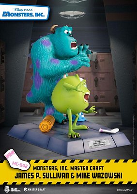 Monsters, Inc. Master Craft Socha James P. Sullivan & Mike Wazowski 34 cm