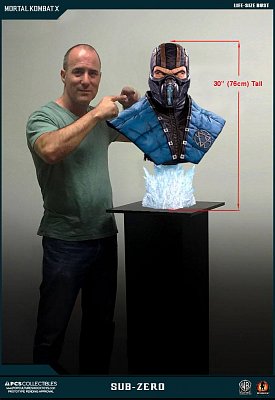 Mortal Kombat X Bust 1/1 Sub-Zero 76 cm
