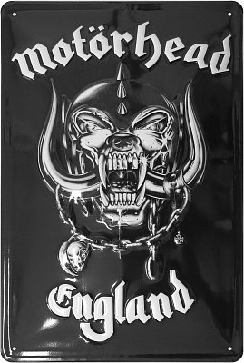 Motörhead Cínová cedule England 20 x 30 cm