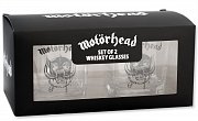 Motorhead Whiskey Shot Glasses 2-Pack --- DAMAGED PACKAGING