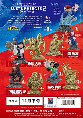 My Hero Academia Mini Bust 7 cm Sortiment Bust Up Heroes 2 (8)