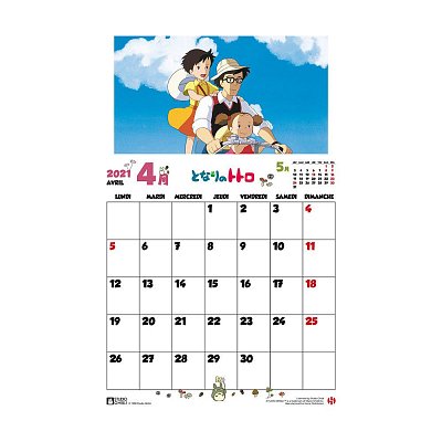 My Neighbor Totoro Calendar 2021 *French Version*