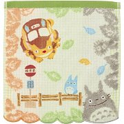 My Neighbor Totoro Mini Towel Totoro & Bus Stop 25 x 25 cm