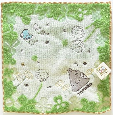 My Neighbor Totoro Mini Towel Young Leaves 25 x 25 cm