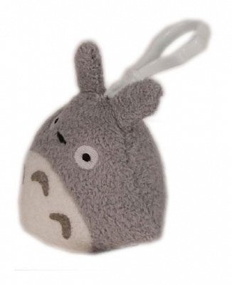 My Neighbor Totoro Plush Backpack Clip Totoro grey 8 cm