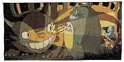 My Neighbor Totoro Towel Cat Bus 60 x 120 cm