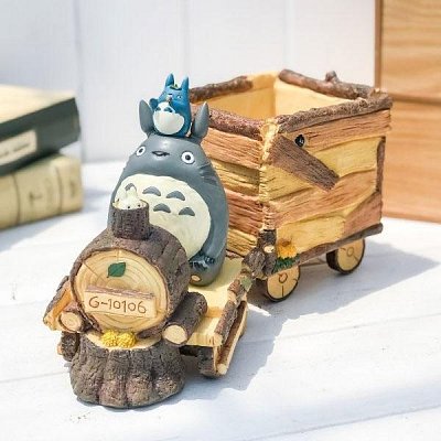 My Neighbor TotoroPlant Pot Totoro Train 25 cm