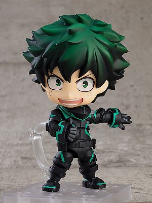 My Hero Academia: World Heroes´ Mission Nendoroid Akční figurka Izuku Midoriya Stealth Suit 10 cm - Poškozený obal