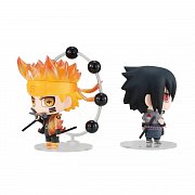 Naruto Chimimega Buddy Series Figure 2-Pack Naruto & Sasuke Set 7 cm