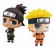 Naruto Chimimega Buddy Series Figure 2-Pack Umino Iruka & Uzumaki Naruto Set 7 cm