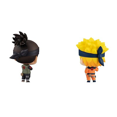 Naruto Chimimega Buddy Series Figure 2-Pack Umino Iruka & Uzumaki Naruto Set 7 cm