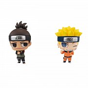Naruto Chimimega Buddy Series Figure 2-Pack Umino Iruka & Uzumaki Naruto Set 7 cm
