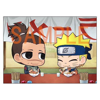 Naruto Chimimega Buddy Series Figure 2-Pack Umino Iruka & Uzumaki Naruto Set 7 cm