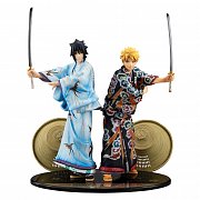 Naruto G.E.M. PVC Statue 2-Pack Naruto & Sasuke Kabuki Ver. 23 cm