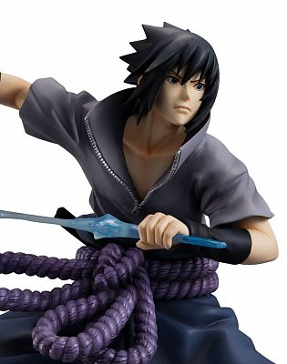 Naruto Shippuden G.E.M. Series PVC Statue Uchiha Sasuke Shinobi World War Ver. 23 cm