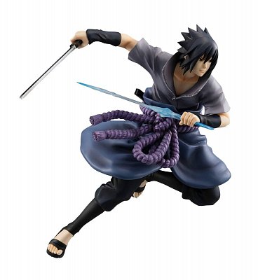 Naruto Shippuden G.E.M. Series PVC Statue Uchiha Sasuke Shinobi World War Ver. 23 cm