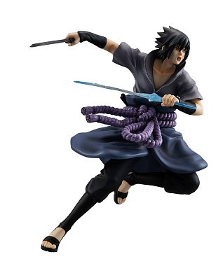 Naruto Shippuden G.E.M. Series PVC Statue Uchiha Sasuke Shinobi World War Ver. 23 cm