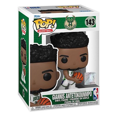 NBA Bucks POP! Basketbalová vinylová figurka Giannis (City Edition 2021) 9 cm