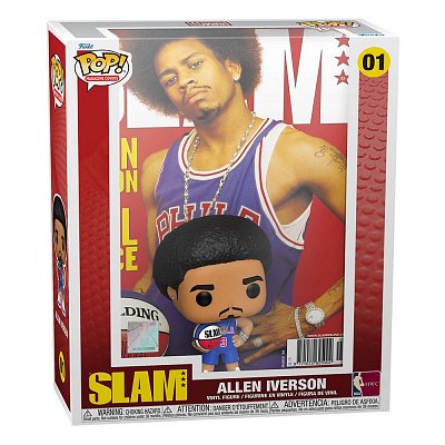 Obálka NBA POP! Basketbalová vinylová figurka Allen Iverson (SLAM Magazin) 9 cm