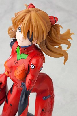 Neon Genesis Evangelion PVC Statue 1/6 Asuka Langley Shikinami Q Plug Suit Version :RE 22 cm --- DAMAGED PACKAGING