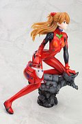 Neon Genesis Evangelion PVC Statue 1/6 Asuka Langley Shikinami Q Plug Suit Version :RE 22 cm --- DAMAGED PACKAGING