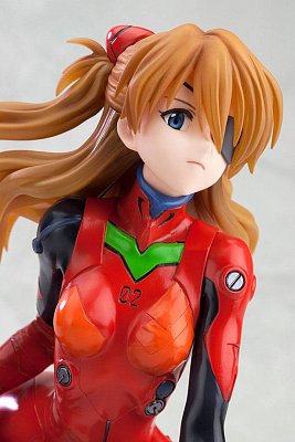 Neon Genesis Evangelion PVC Statue 1/6 Asuka Langley Shikinami Q Plug Suit Version :RE 22 cm --- DAMAGED PACKAGING
