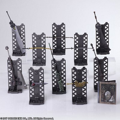 NieR Automata Bring Arts Weapon Collection 10-Pack --- DAMAGED PACKAGING