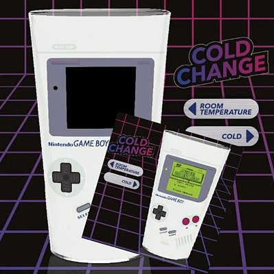 Nintendo Game Boy Colour Changing Glass Super Mario Land