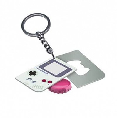 Nintendo Game Boy Keychain with Bottle Opener Game Boy