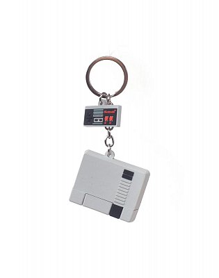 Nintendo Rubber Keychain NES 3D