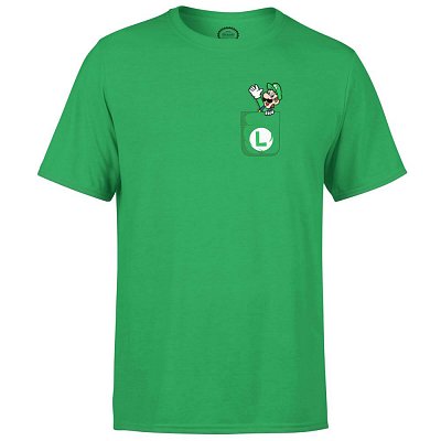 Nintendo T-Shirt Luigi Pocket