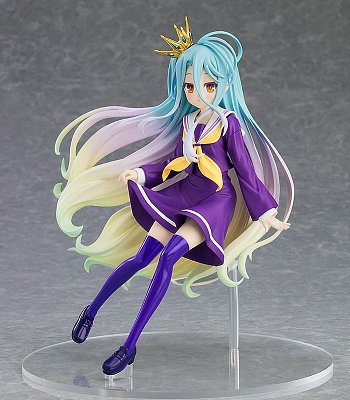 No Game No Life Pop Up Parade PVC socha Shiro Crown Ver. 16 cm