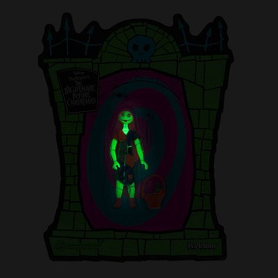 Předvánoční noční můra akční figurka Sally GITD (SDCC 2020) 10 cm