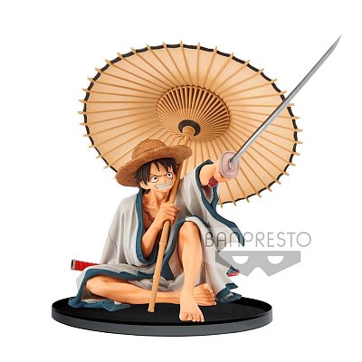One Piece BWFC PVC Statue Monkey D. Luffy Normal Color Ver. 14 cm