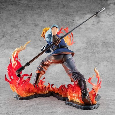 One Piece Excellent Model P.O.P. PVC Statue Sabo Fire Fist Inheritance Limited Edition 15 cm