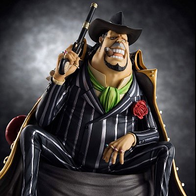 One Piece Excellent Model P.O.P S.O.C PVC Statue 1/8 Capone Gang Bege 14 cm