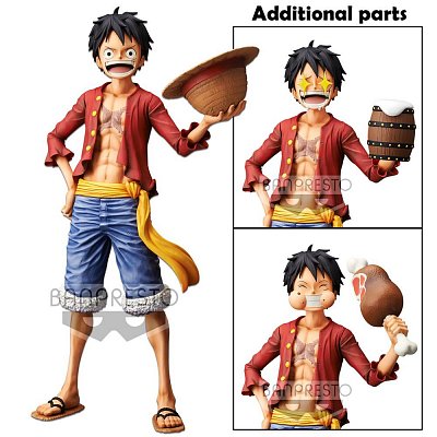 One Piece Grandista Nero Figure Monkey D. Luffy 28 cm --- DAMAGED PACKAGING