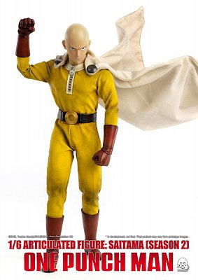 One Punch Man Action Figure 1/6 Saitama (Season 2) 30 cm