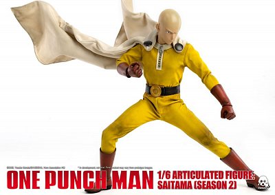 One Punch Man Action Figure 1/6 Saitama (Season 2) 30 cm